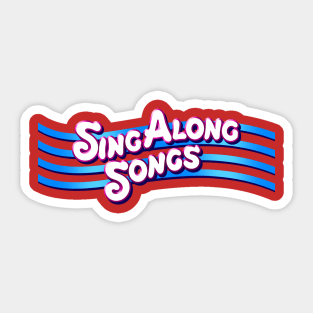 Sing Along Songs Sticker